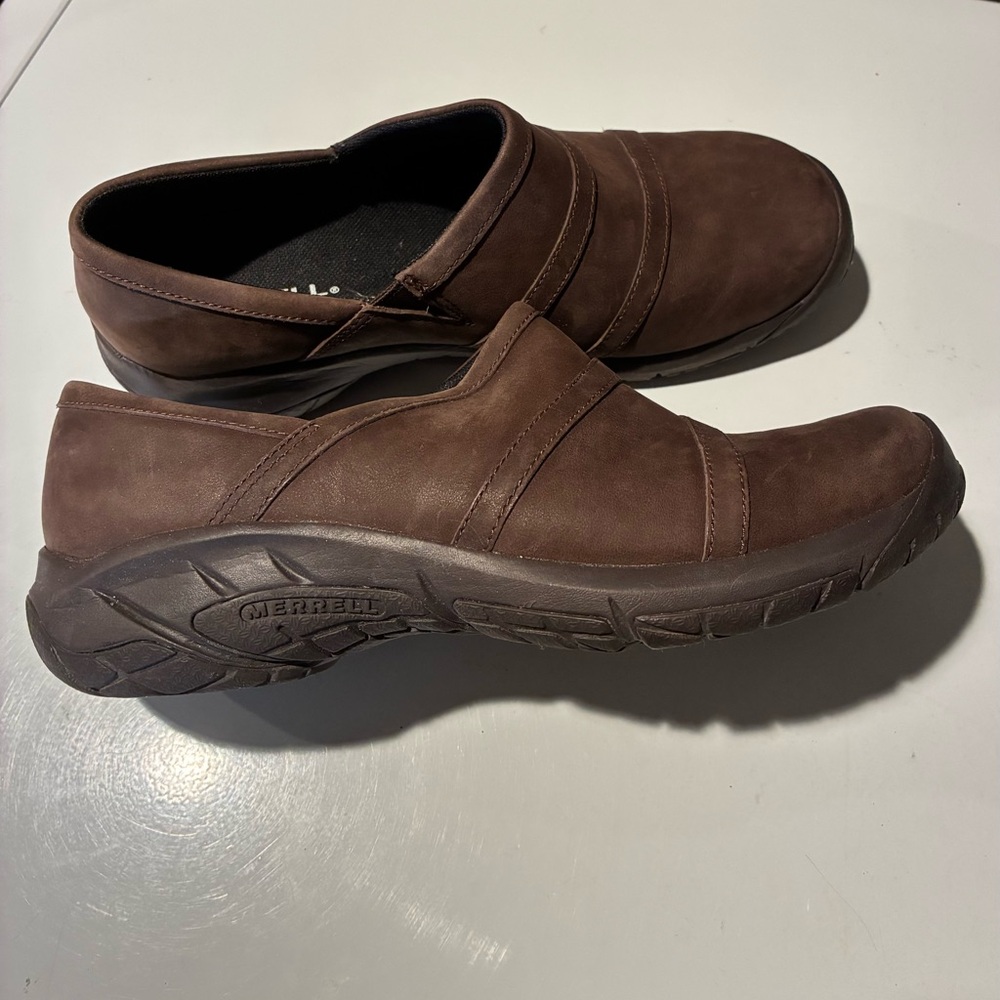 Merrell Women's Brown Slip-On Loafers